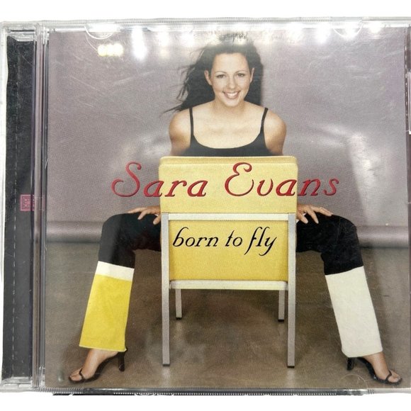 Vintage 2000 Sara Evans Born To Fly CD - Picture 1 of 5